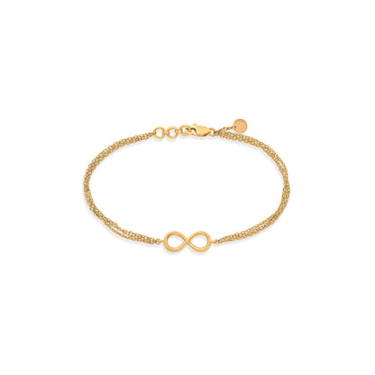 Pure Infinity Gold Bracelet