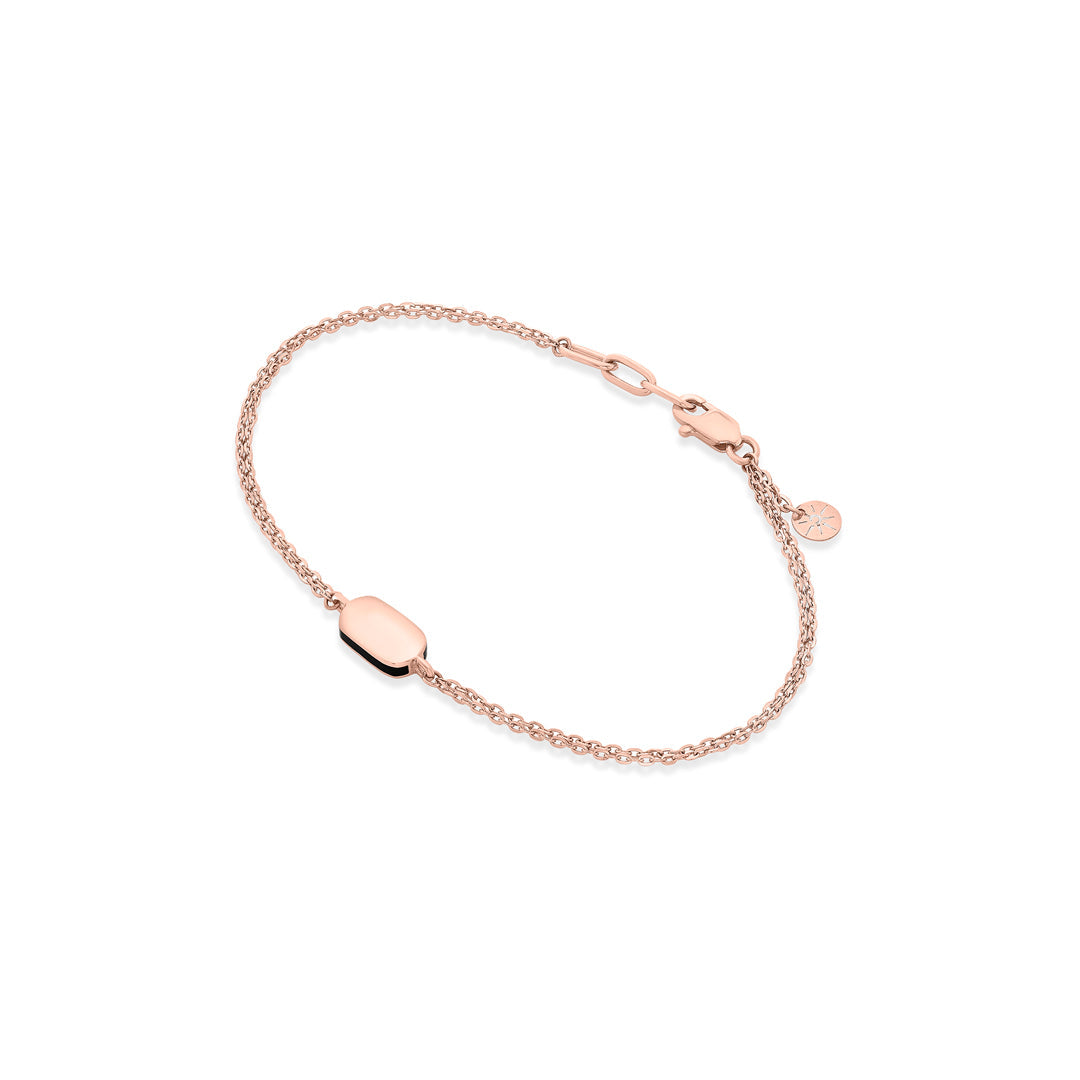rose beam gold bracelets