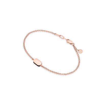 Rose Beam Gold Bracelet