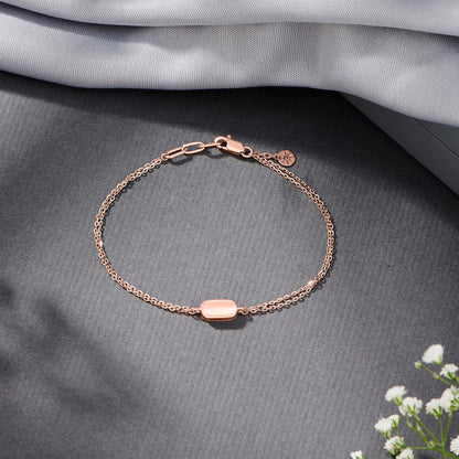 Rose Beam Gold Bracelets