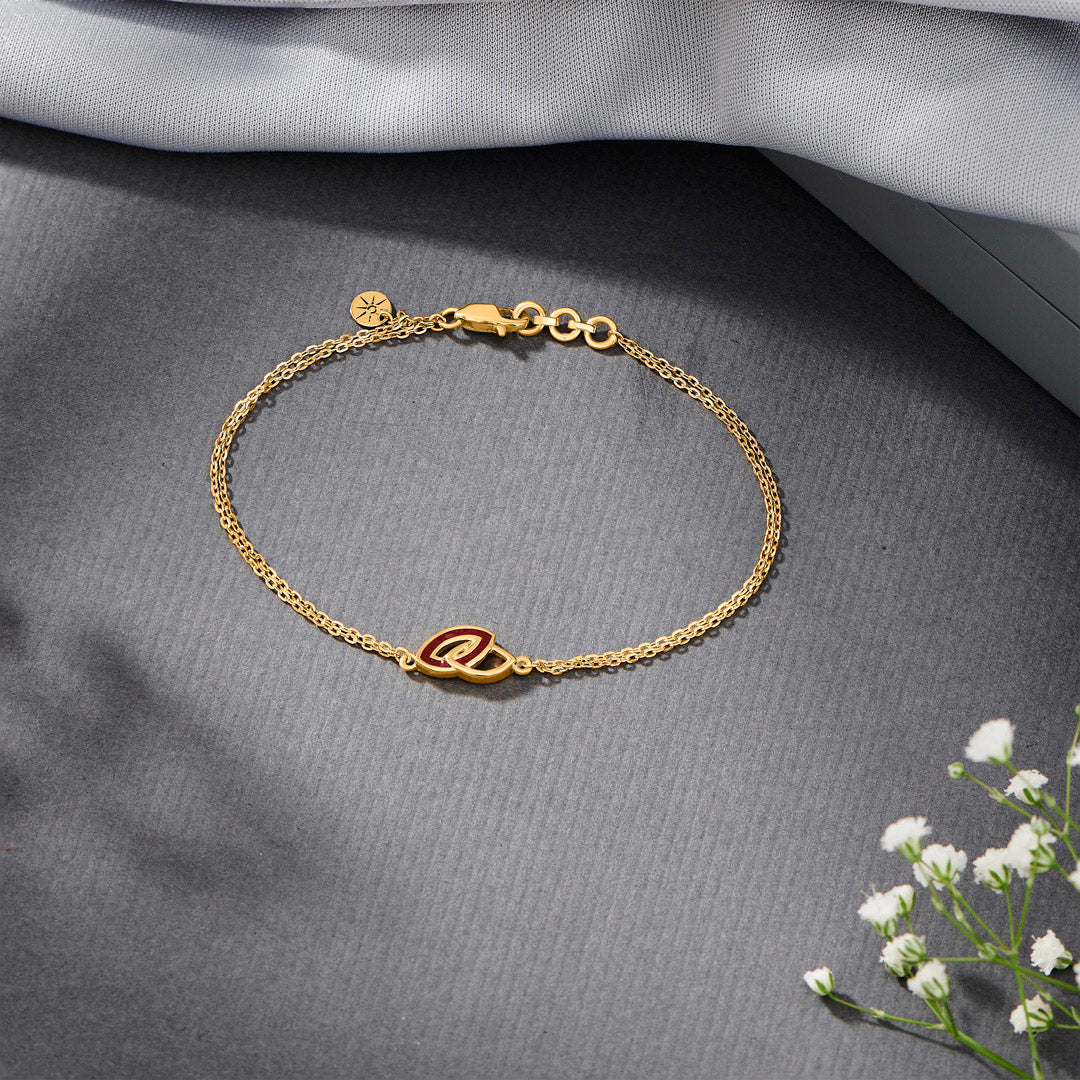Trend Tag Gold Bracelet