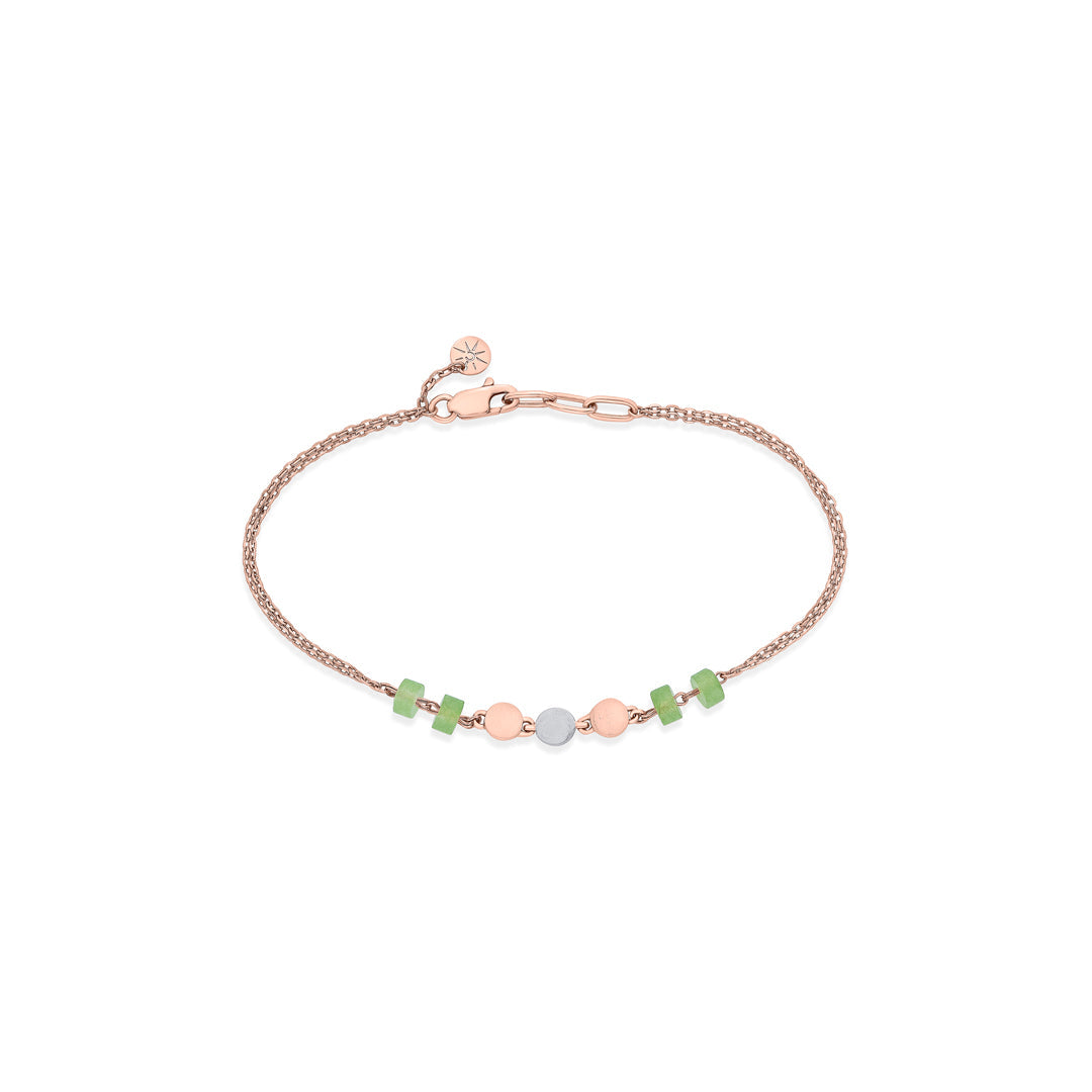 orna beads gold bracelet