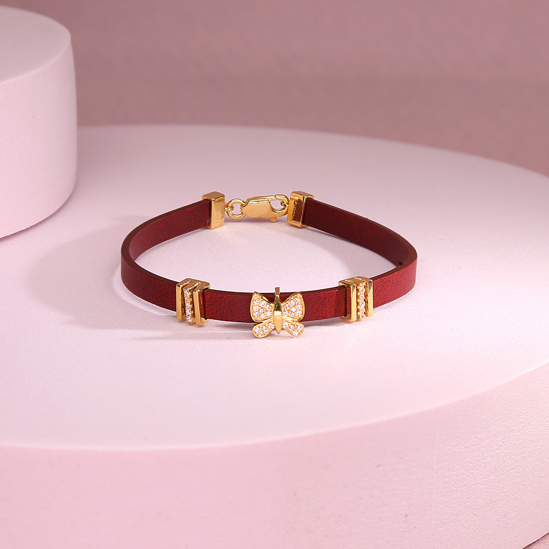 Flicker Band Gold Bracelet for Her