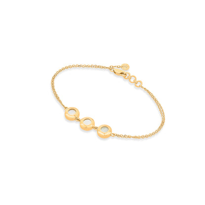 Tri Essence Gold Bracelets