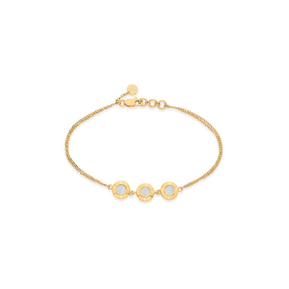 Tri Essence Gold Bracelets