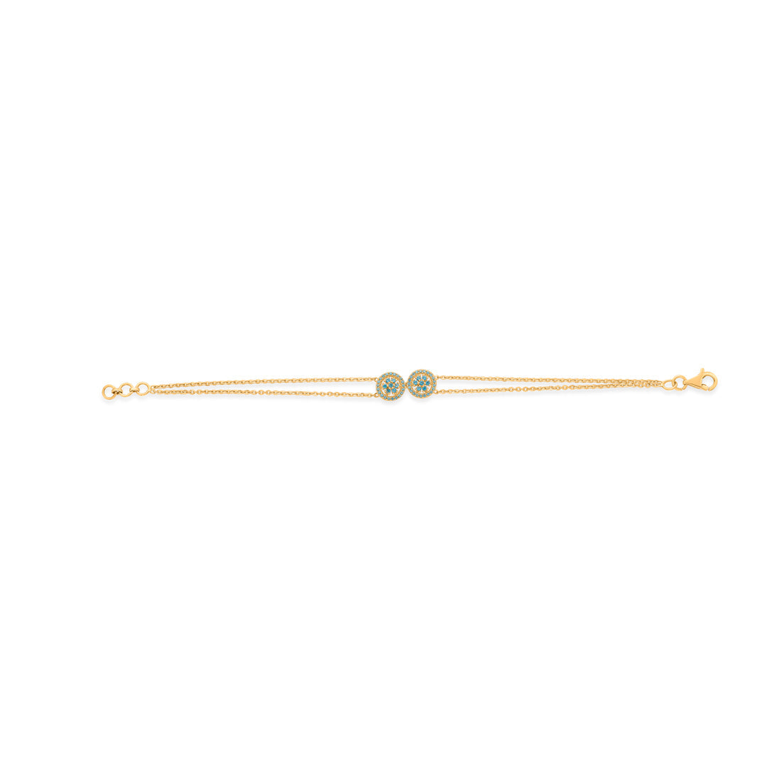 twilight kiss gold bracelet