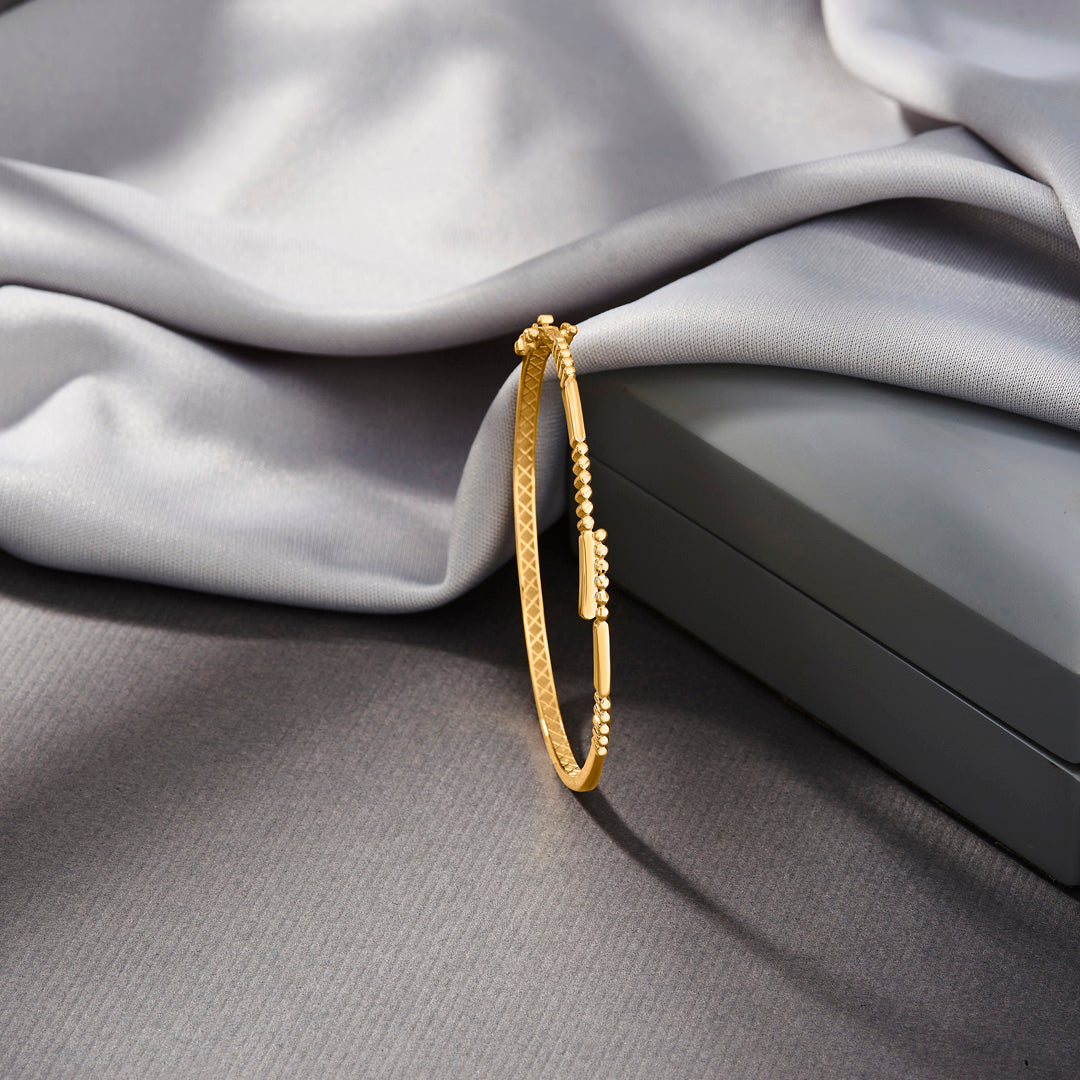 Monarch Charm Gold Bracelet
