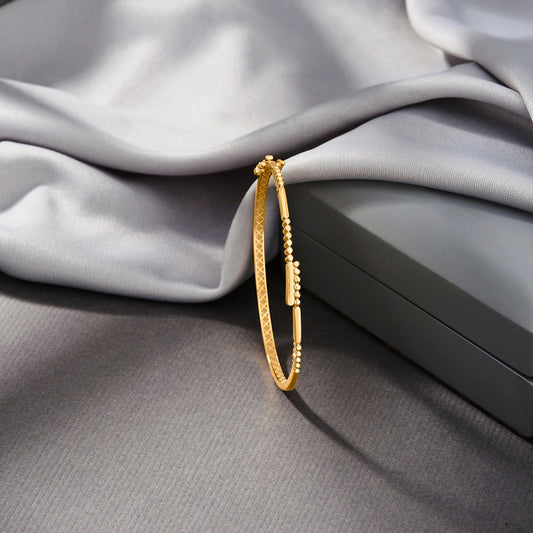 Monarch Charm Gold Bracelet