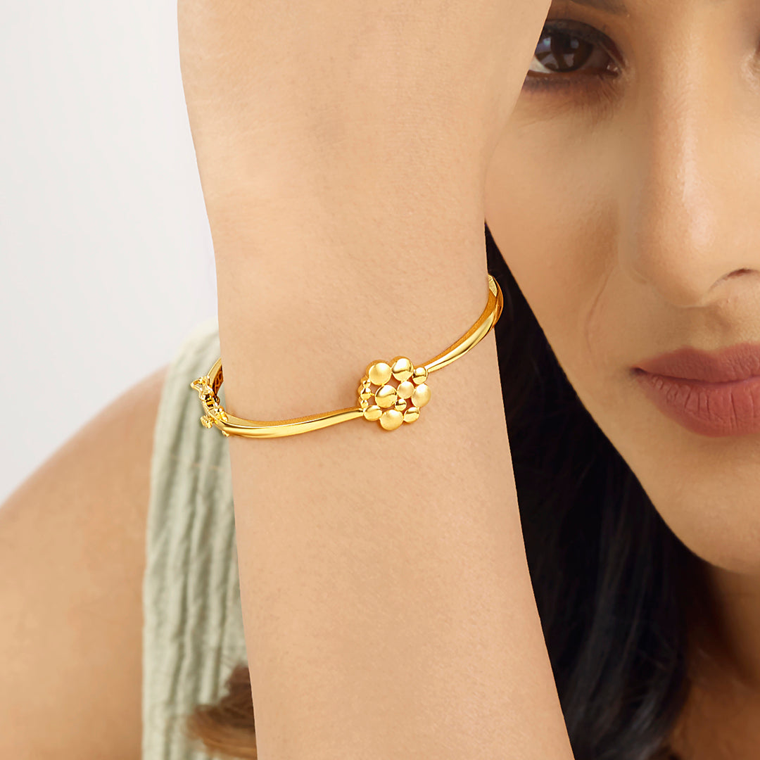 Moon Bubbles Gold Bracelet