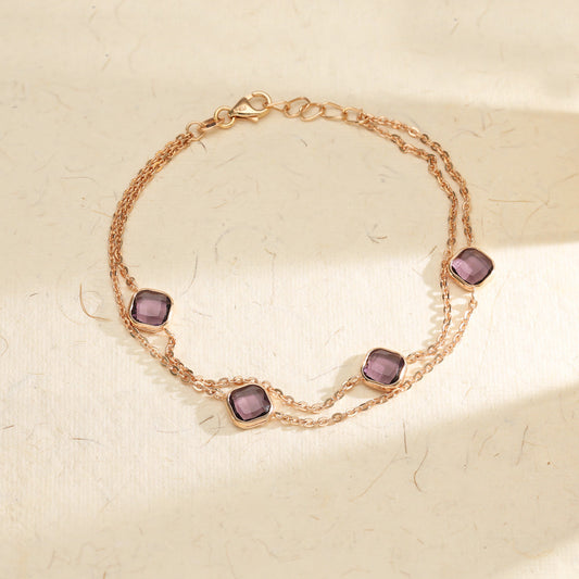 Nocturne Shine Flexible Gold Bracelet