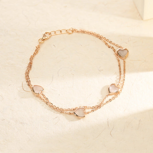 Charming Lovelink Flexible Gold Bracelet