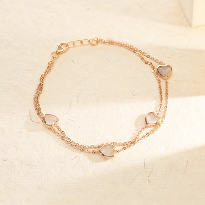 Charming Lovelink Flexible Gold Bracelet