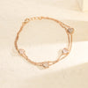 Charming Lovelink Flexible Gold Bracelet
