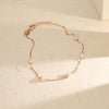 Ivory Drift Flexible Gold Bracelet