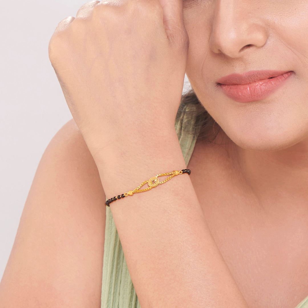 Mono Knot Mangalsutra Bracelet