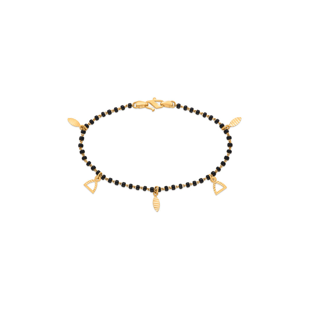 Charms Gold Mangalsutra Bracelet