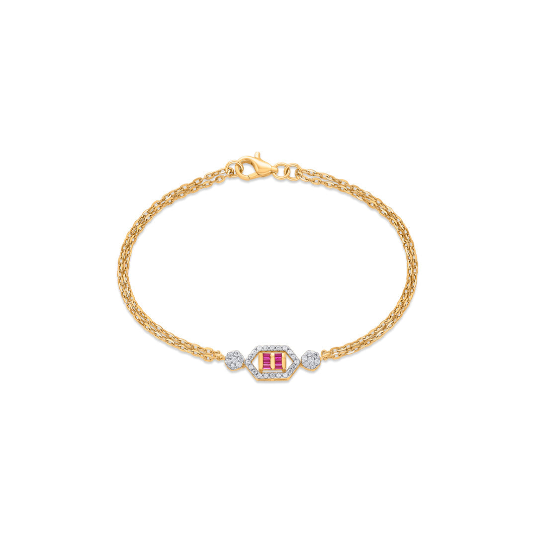 The Source Flexible Gold Bracelet