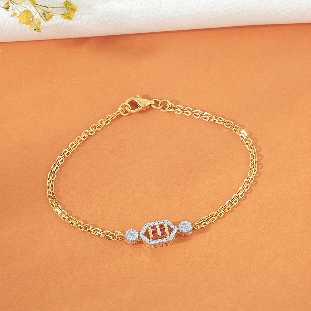 The Source Flexible Gold Bracelet