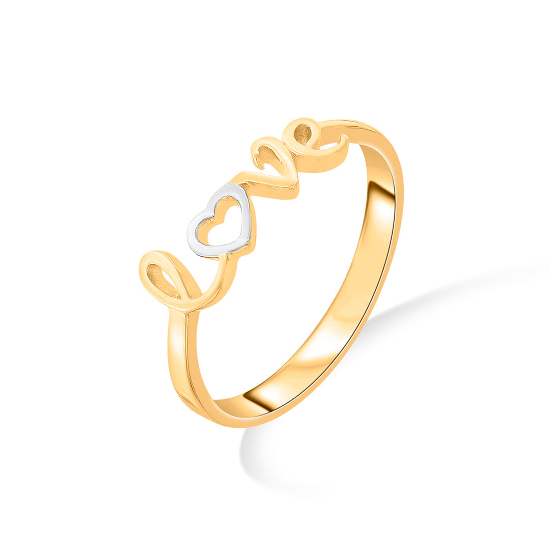 endless love fashion gold rings