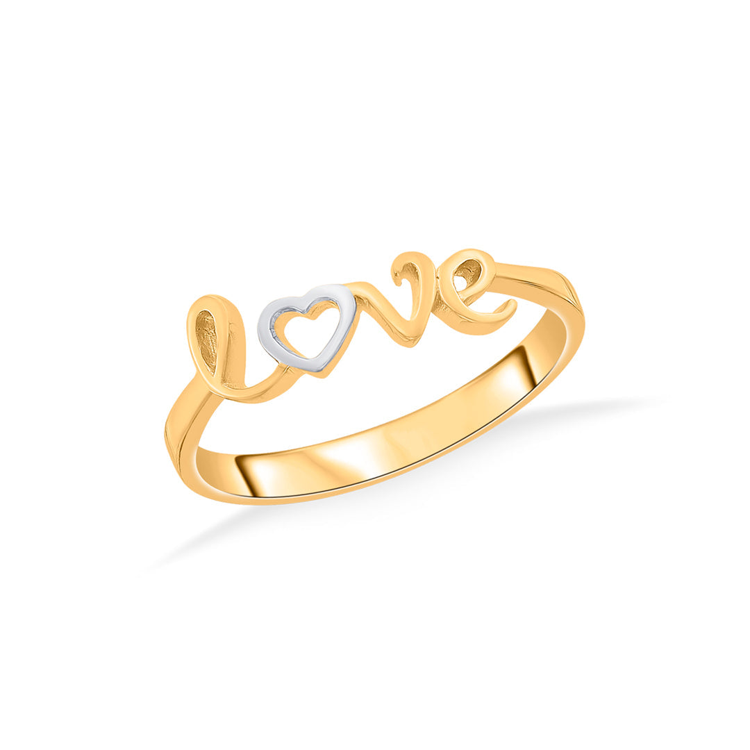 endless love fashion gold ring