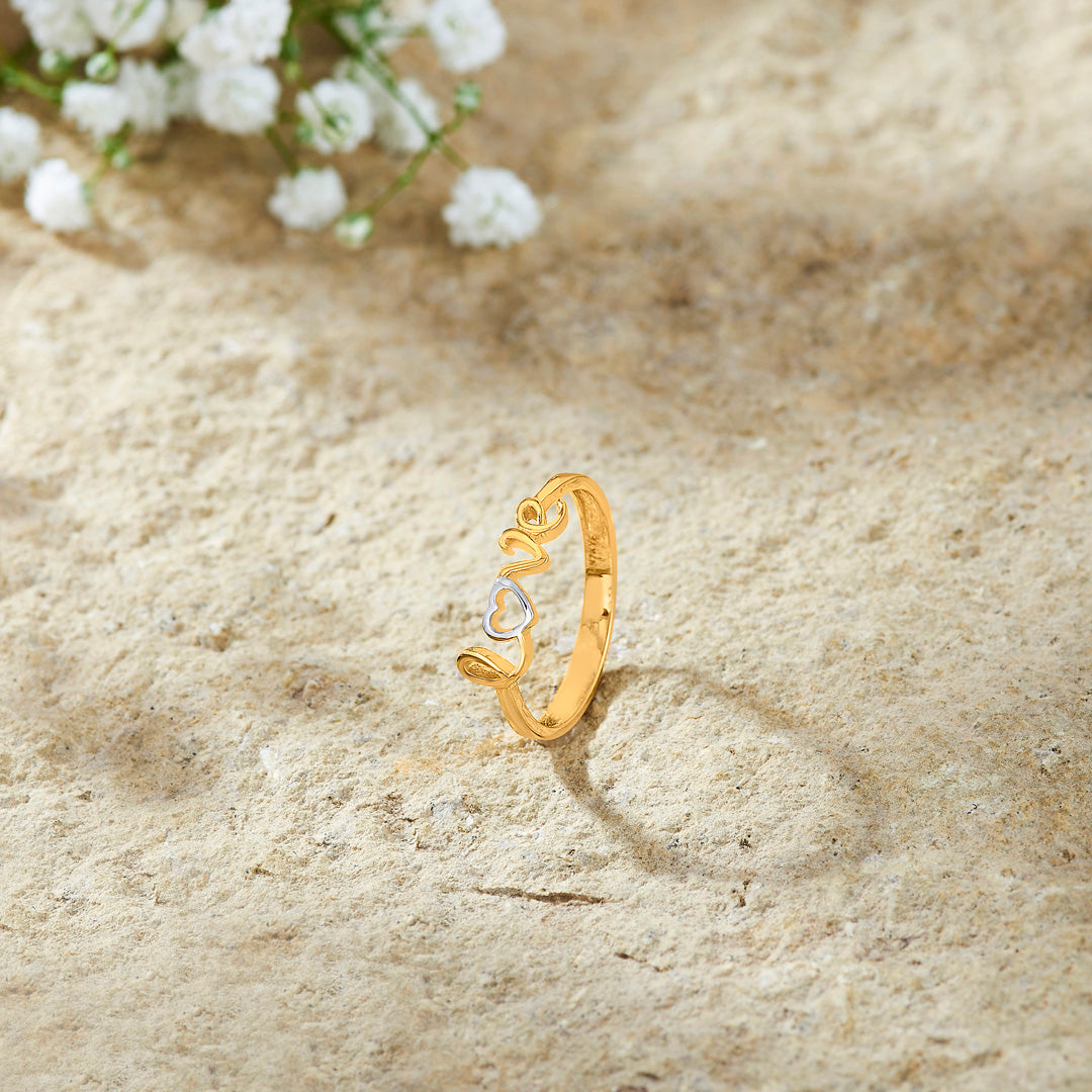 Endless Love Fashion Gold Ring