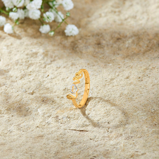 Endless Love Fashion Gold Rings