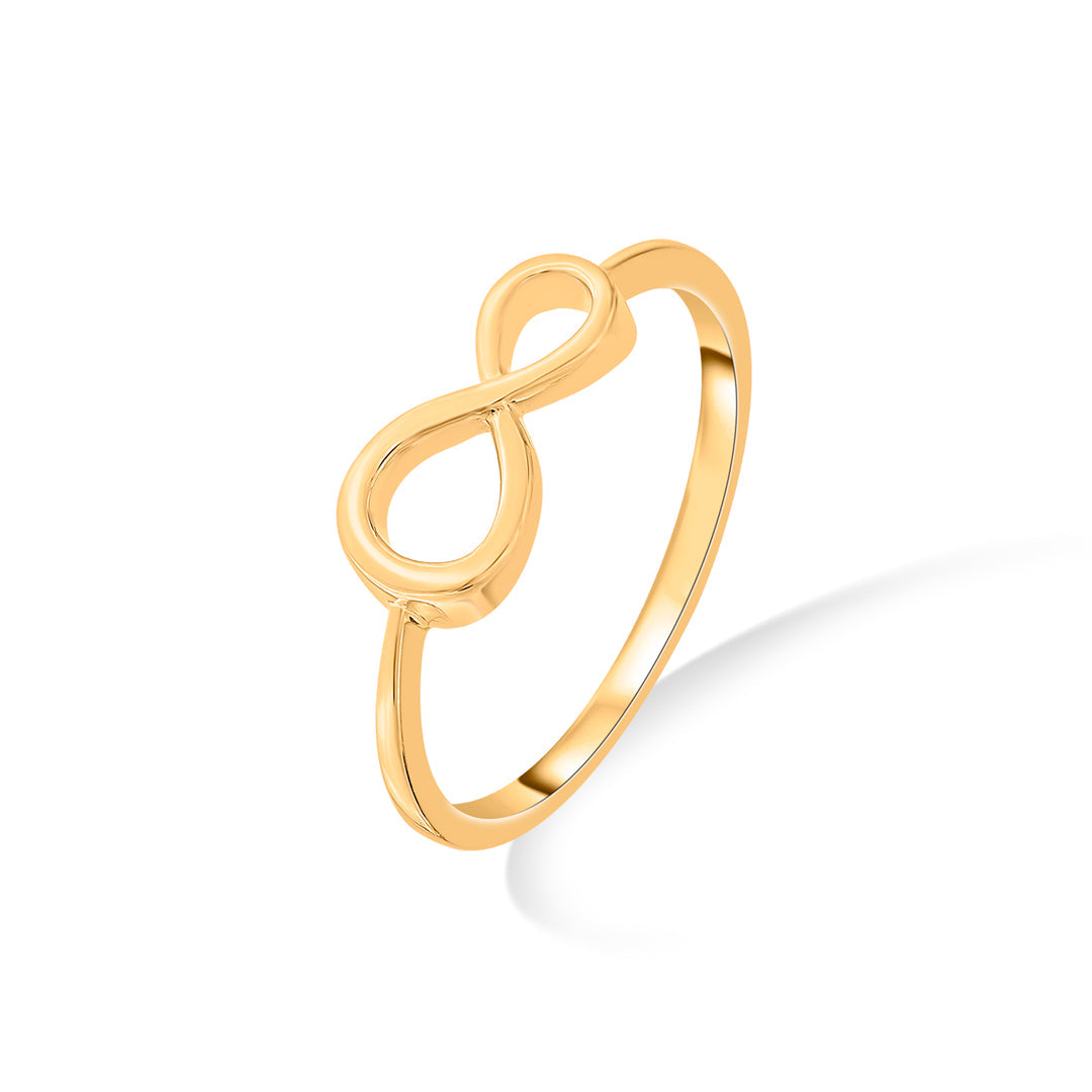 endless glow eternity gold rings