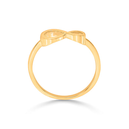 Endless Glow Eternity Gold Rings