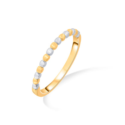 Lustre Line Fashion Gold Ring