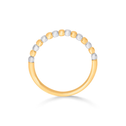 Lustre Line Fashion Gold Ring