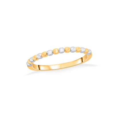 Lustre Line Fashion Gold Ring
