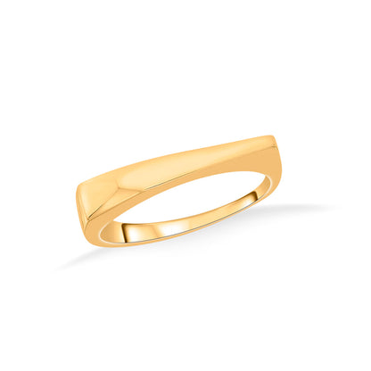 Modern Bar Cocktail Gold Rings