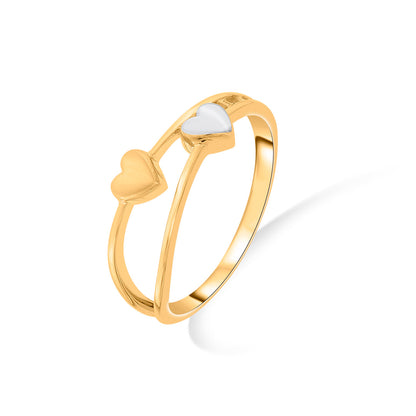 Two Souls Fashion Gold Rings
