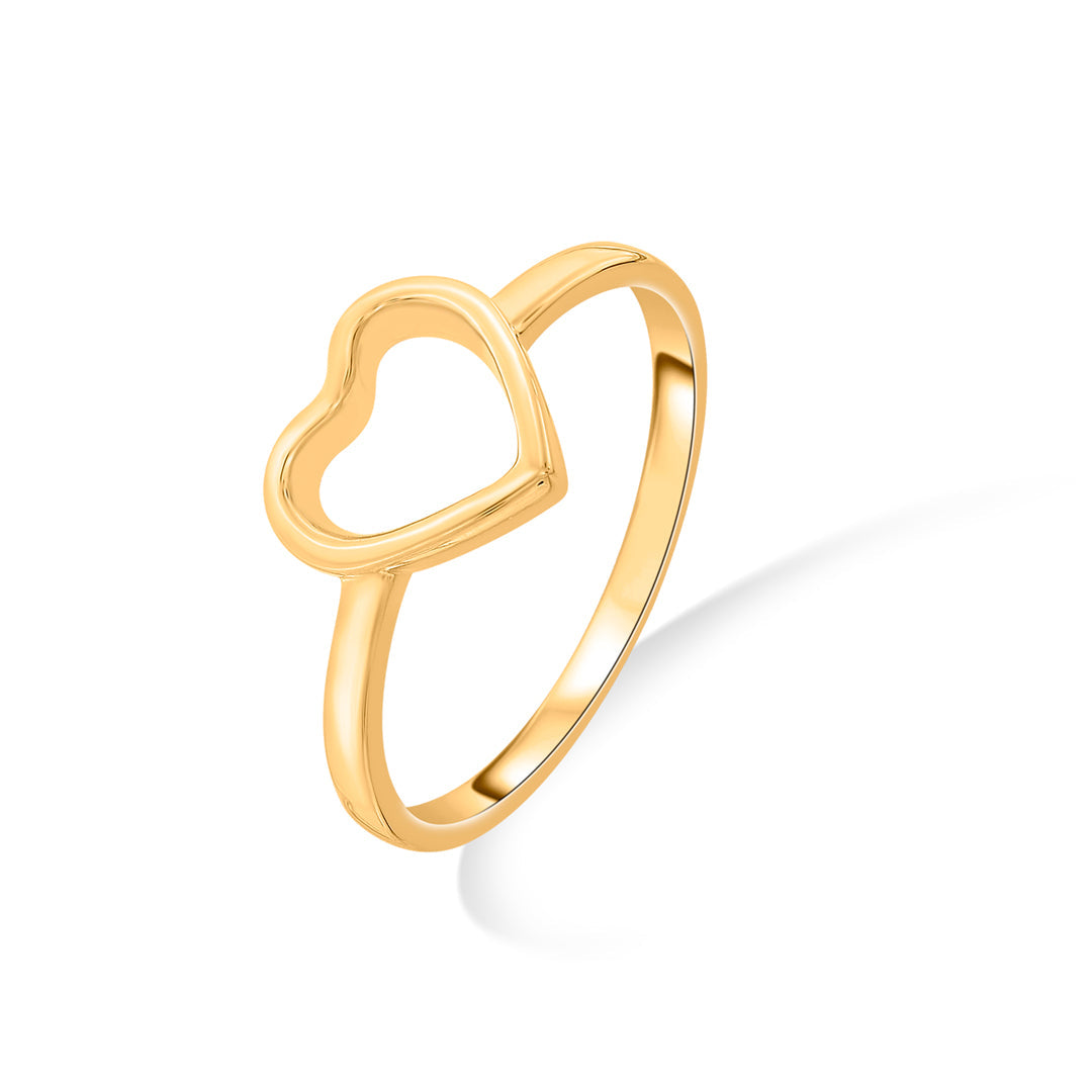 delicate love fashion gold rings