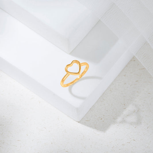 Delicate Love Fashion Gold Rings