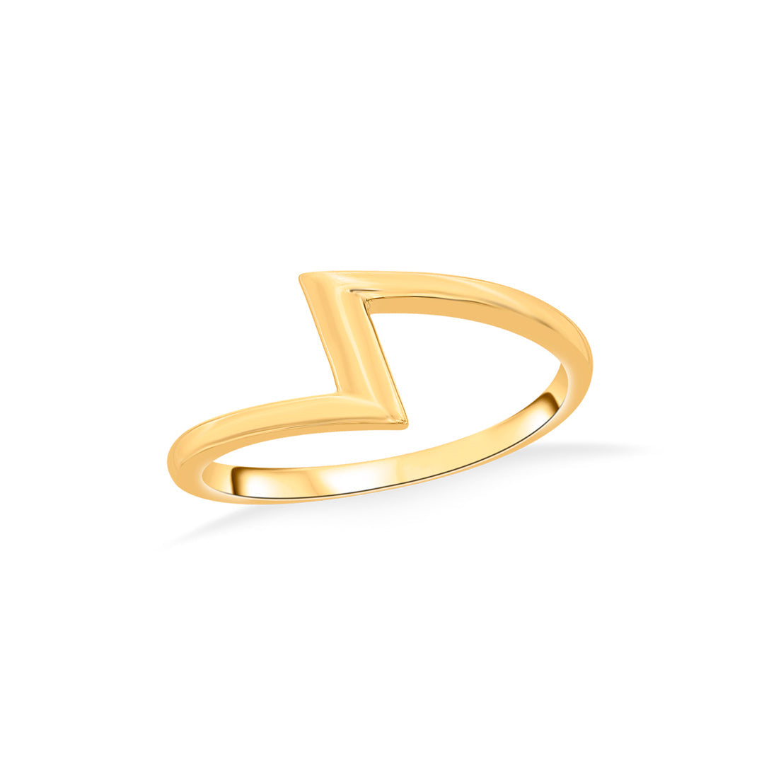 edgy love cocktail gold rings