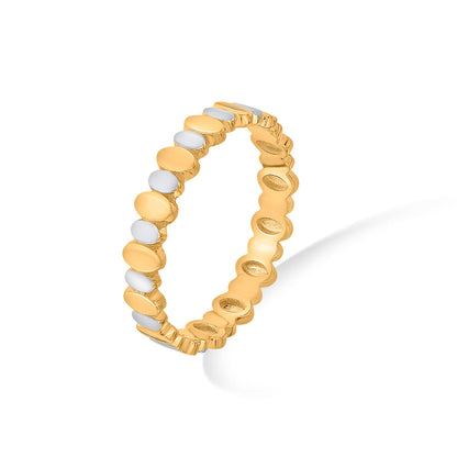 Cosmic Loop Fashion Gold Ring