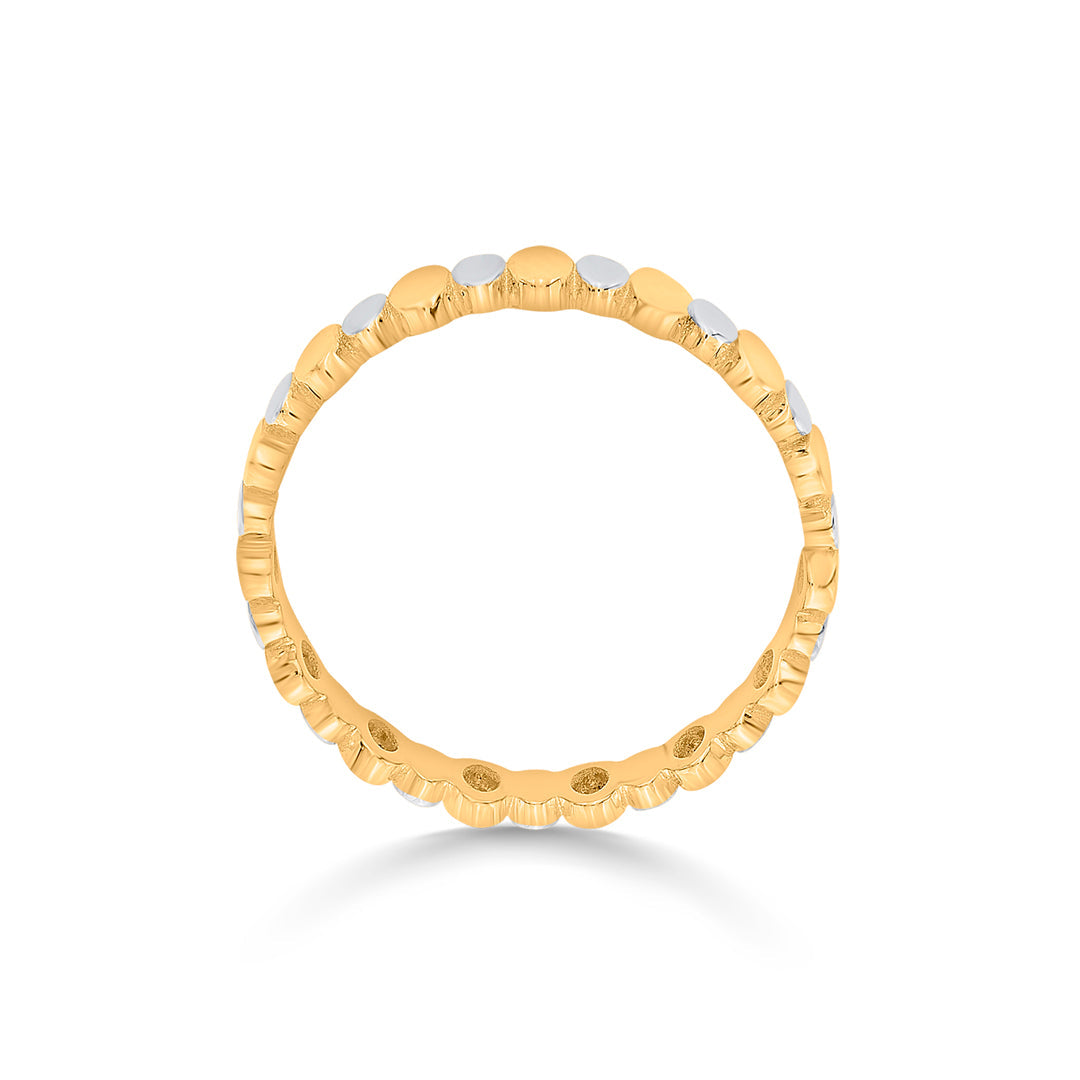 cosmic loop fashion gold rings