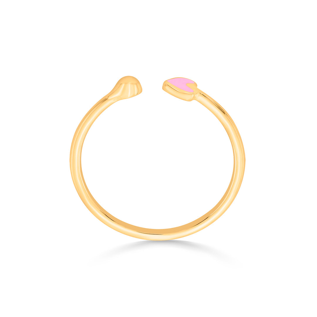 cupid’s touch fashion gold ring