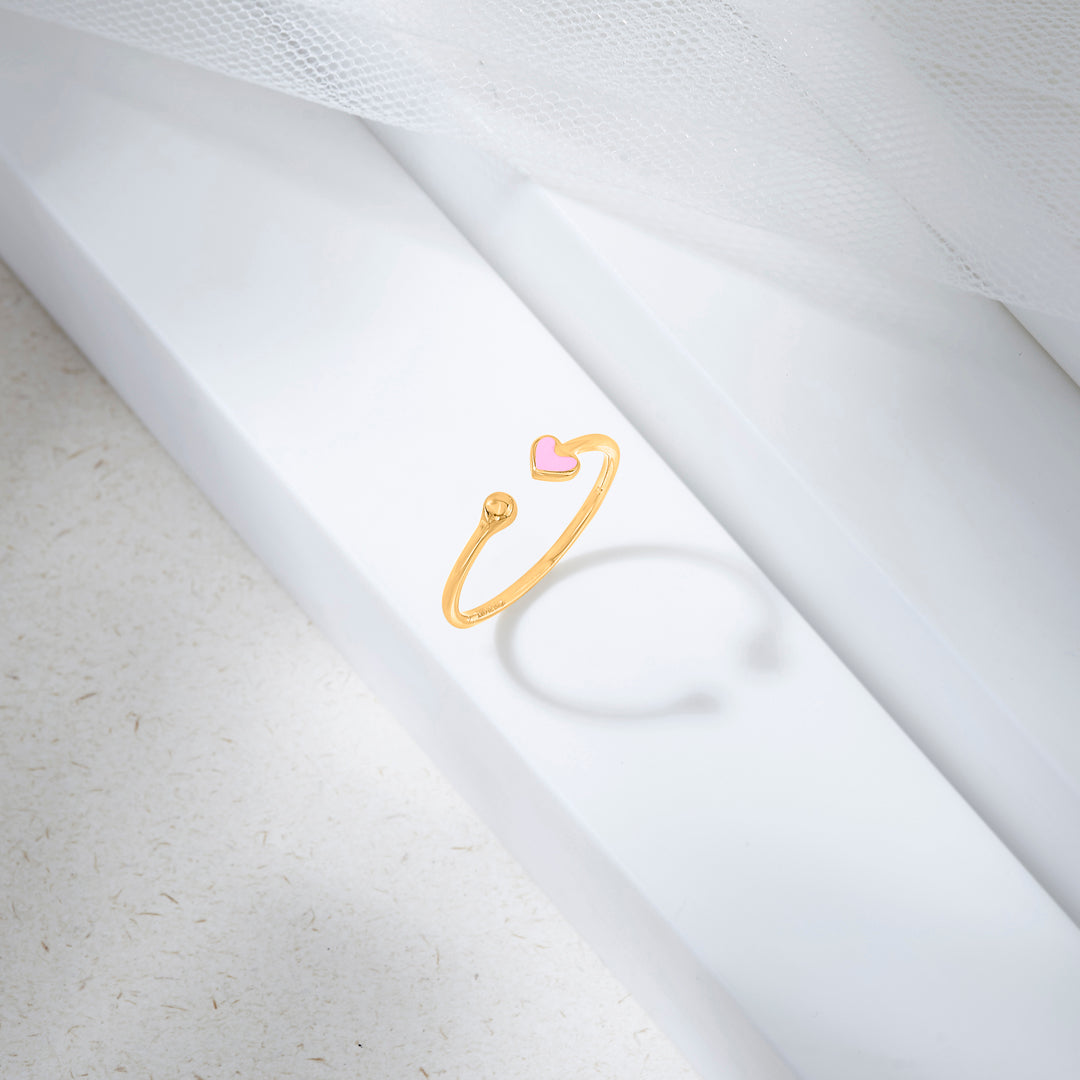 Cupid’s Touch Fashion Gold Ring
