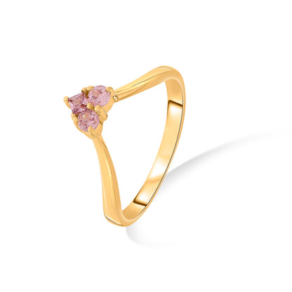 Vera Rose Fashion Gold Ring