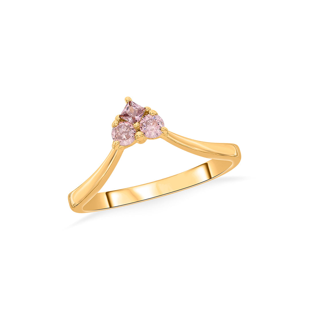 vera rose fashion gold rings
