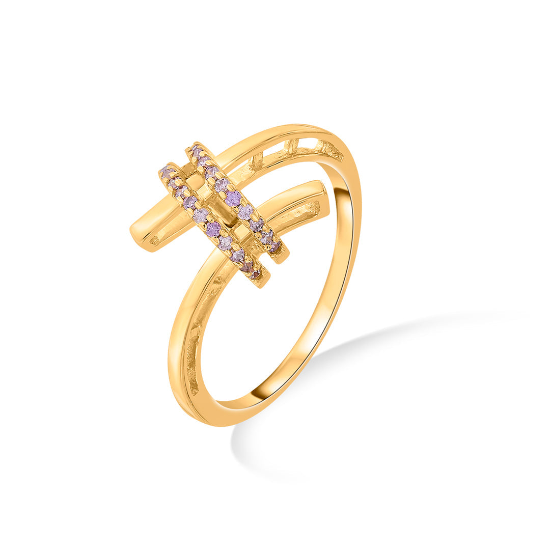 gemline fusion cocktail gold ring