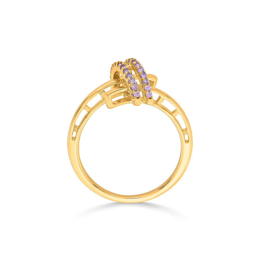 gemline fusion cocktail gold rings