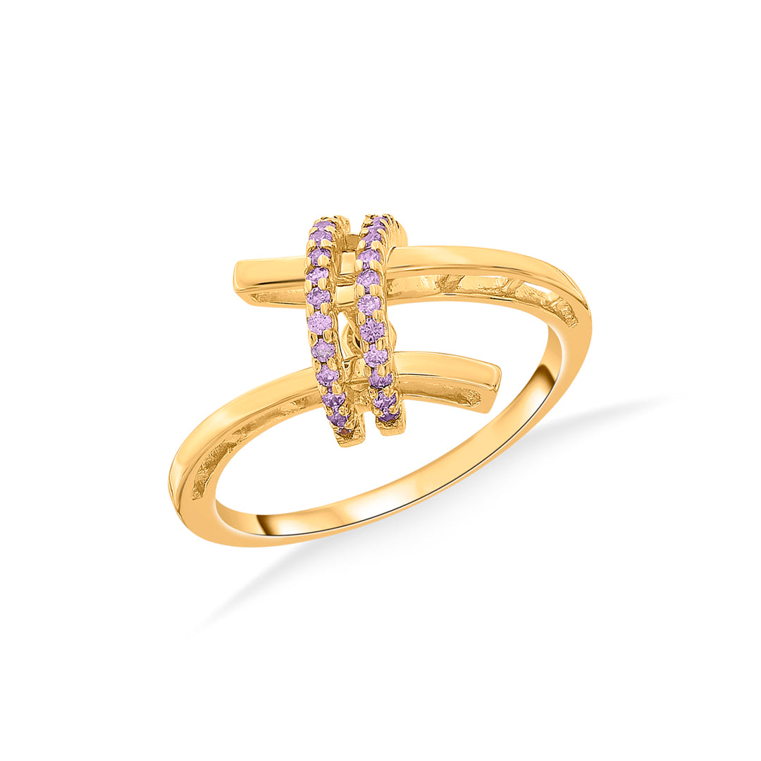 gemline fusion cocktail gold ring
