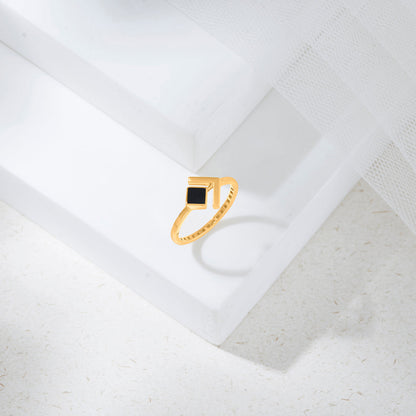 Ebony Lux Fashion Gold Rings