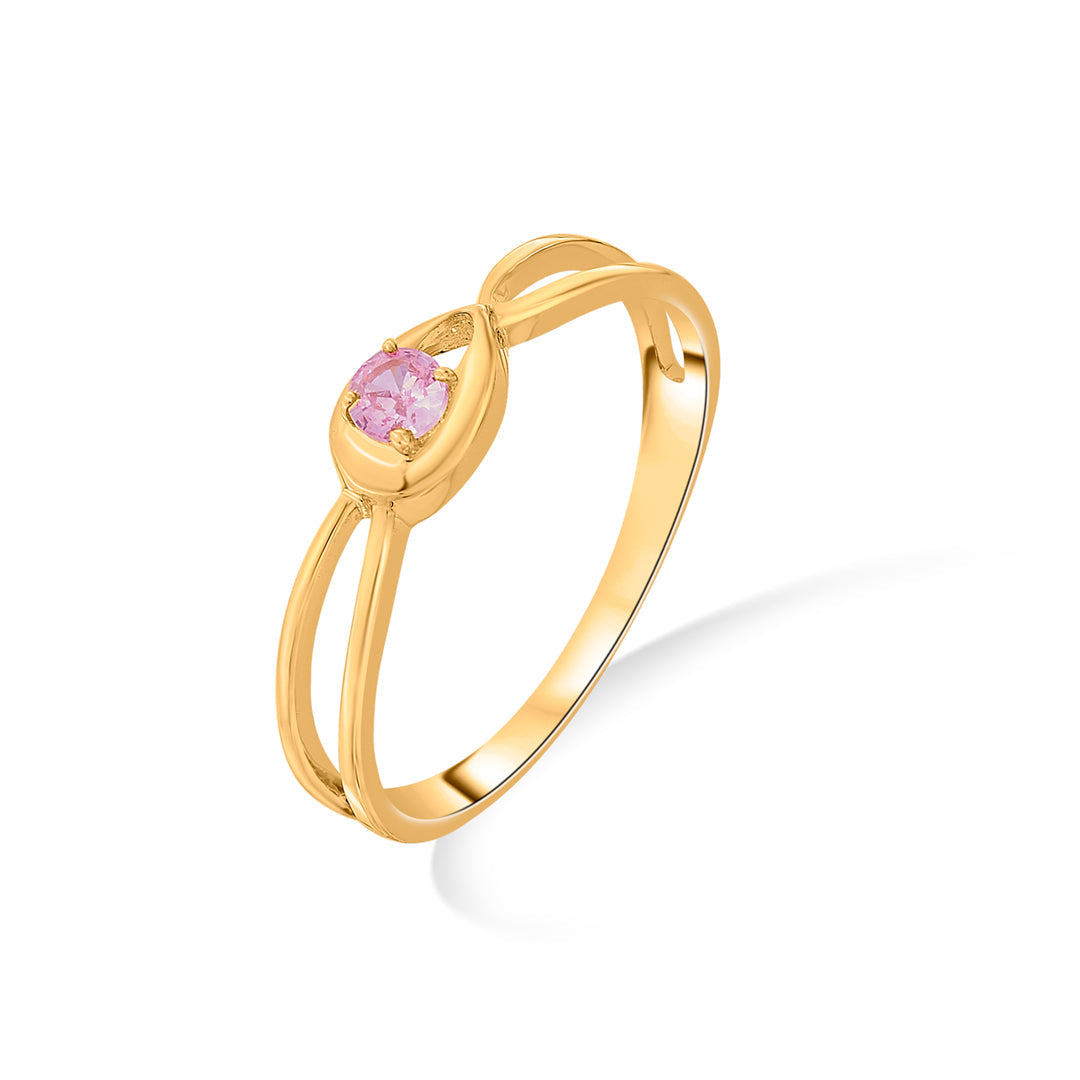 aurora filigree cocktail gold rings