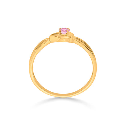 Aurora Filigree Cocktail Gold Ring