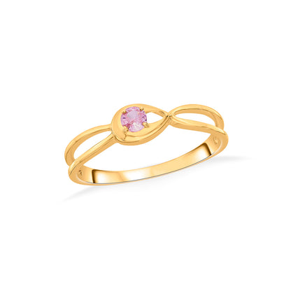 Aurora Filigree Cocktail Gold Ring