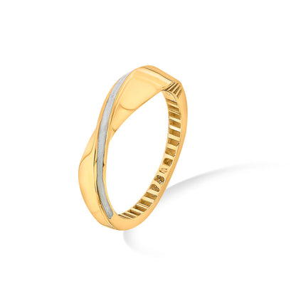 Tranquil Essence Cocktail Gold Rings